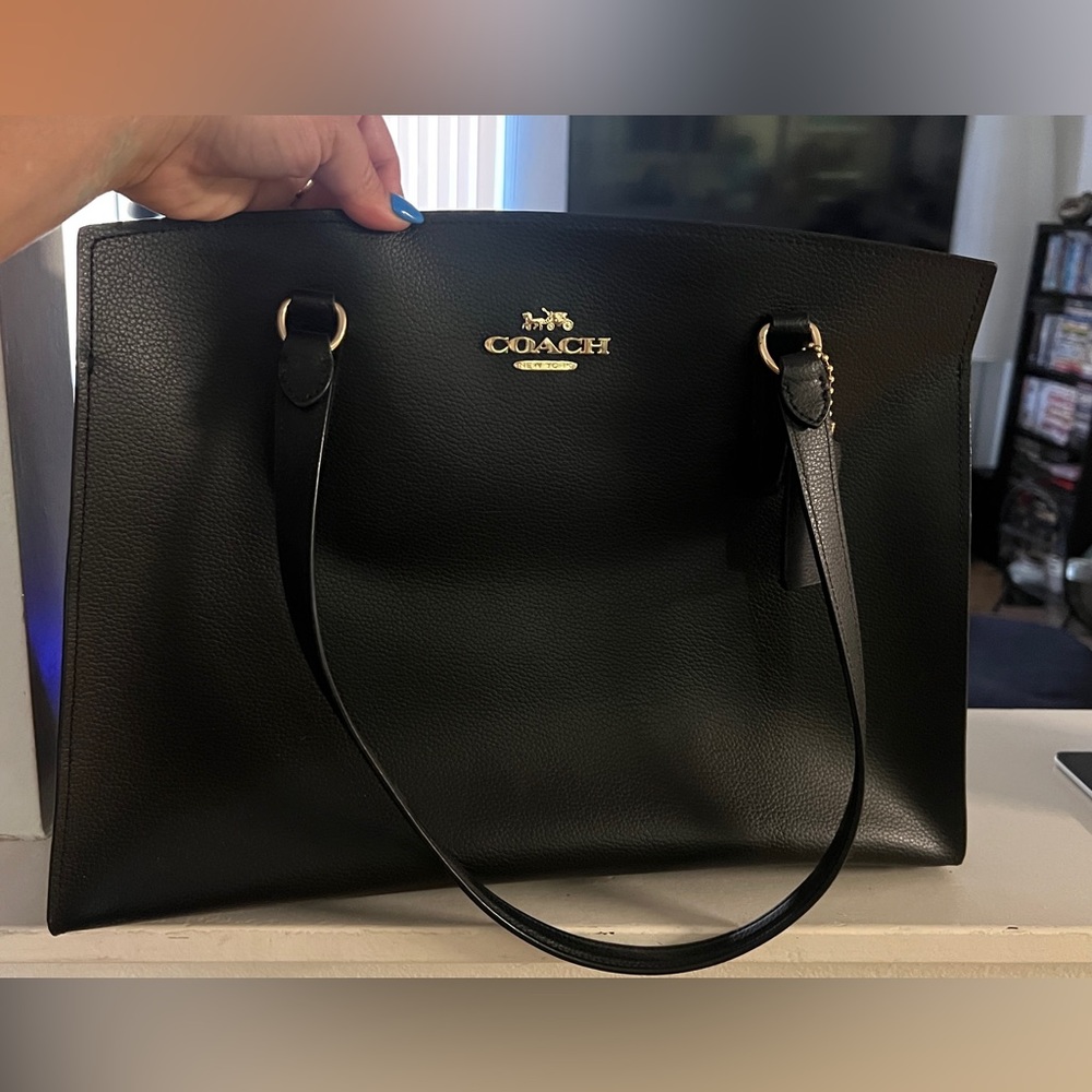 Coach Tatum carryall bag 40” - Black/Red/Gold